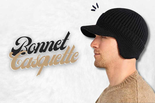Un Homme porte un Bonnet casquette.