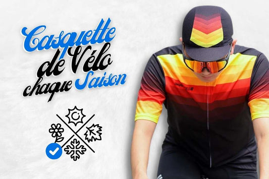 La casquette de vélo en été et en hiver
