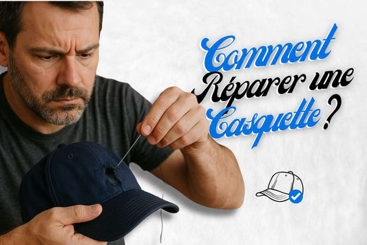 Comment réparer une casquette ?