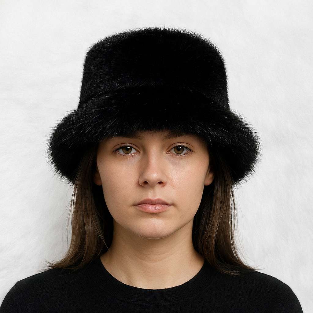 Une femme porte le Bob Hiver Femme