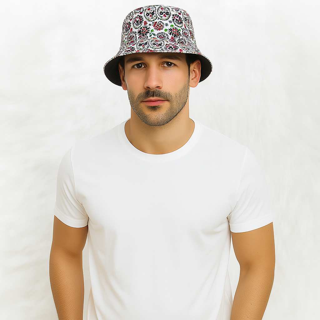 Un homme porte le Bob Mexicain