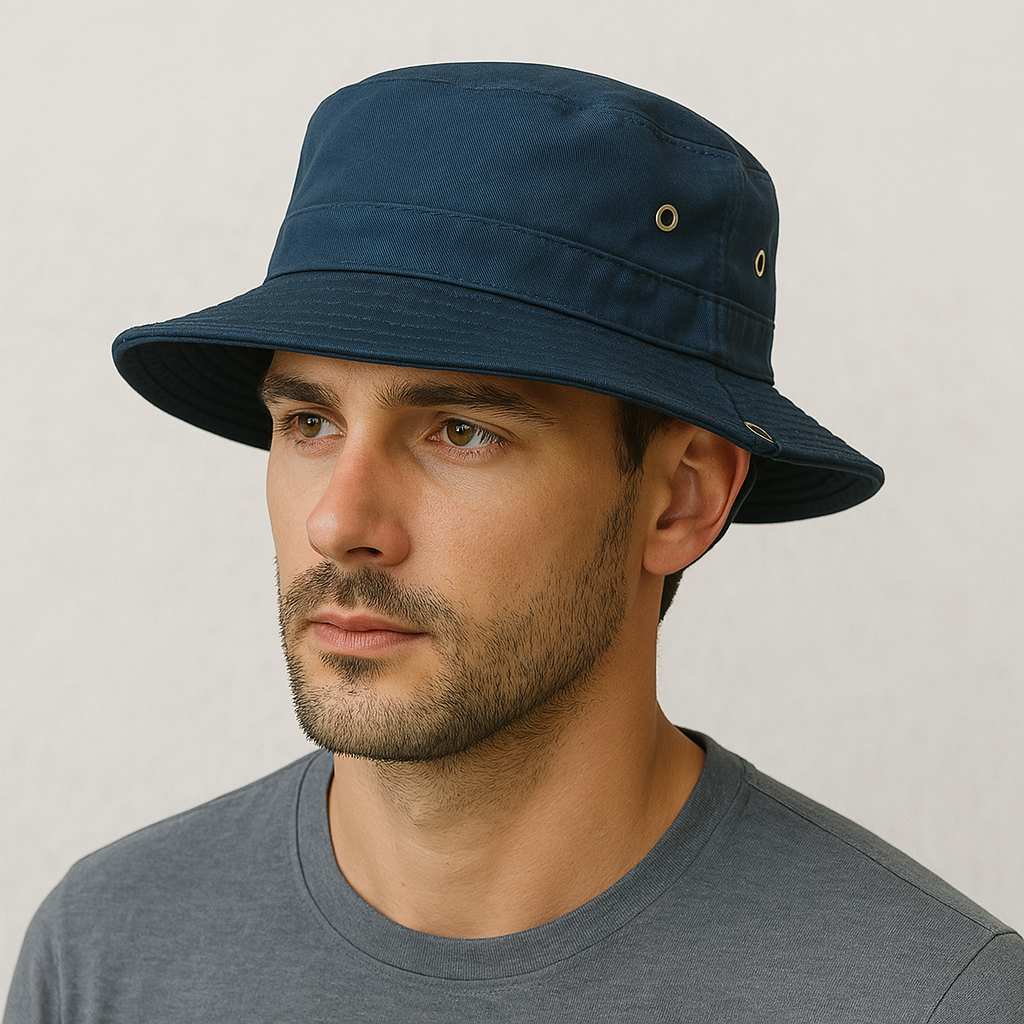 Un homme porte le Bob randonnée.