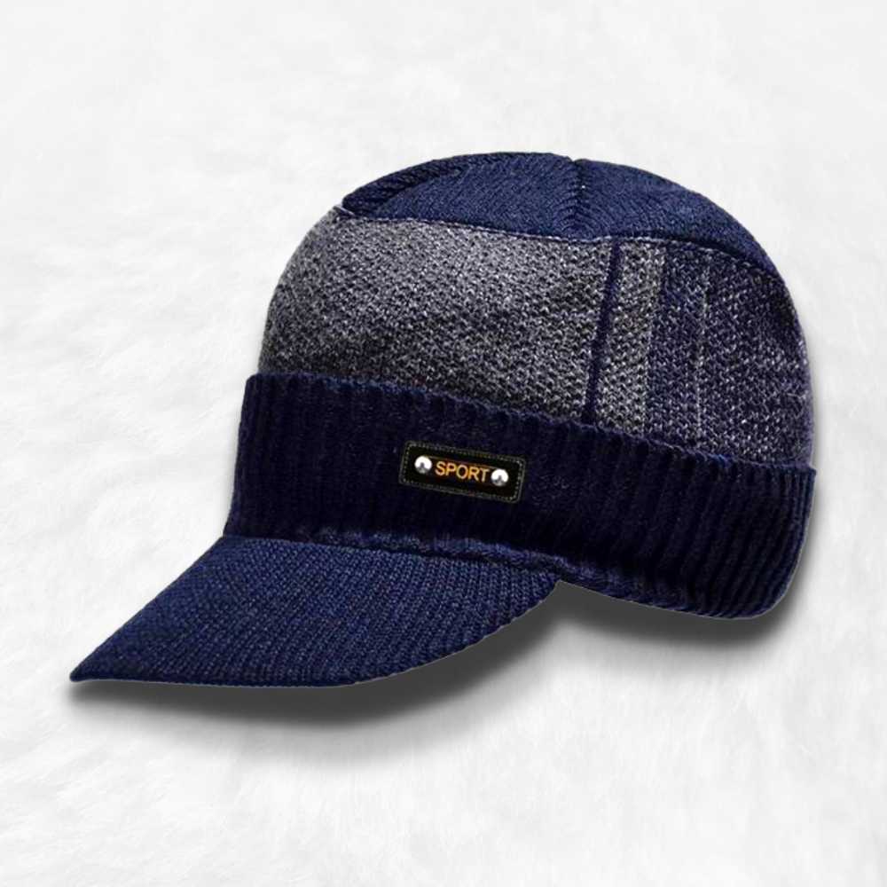 Bonnet Casquette Sport bleu.