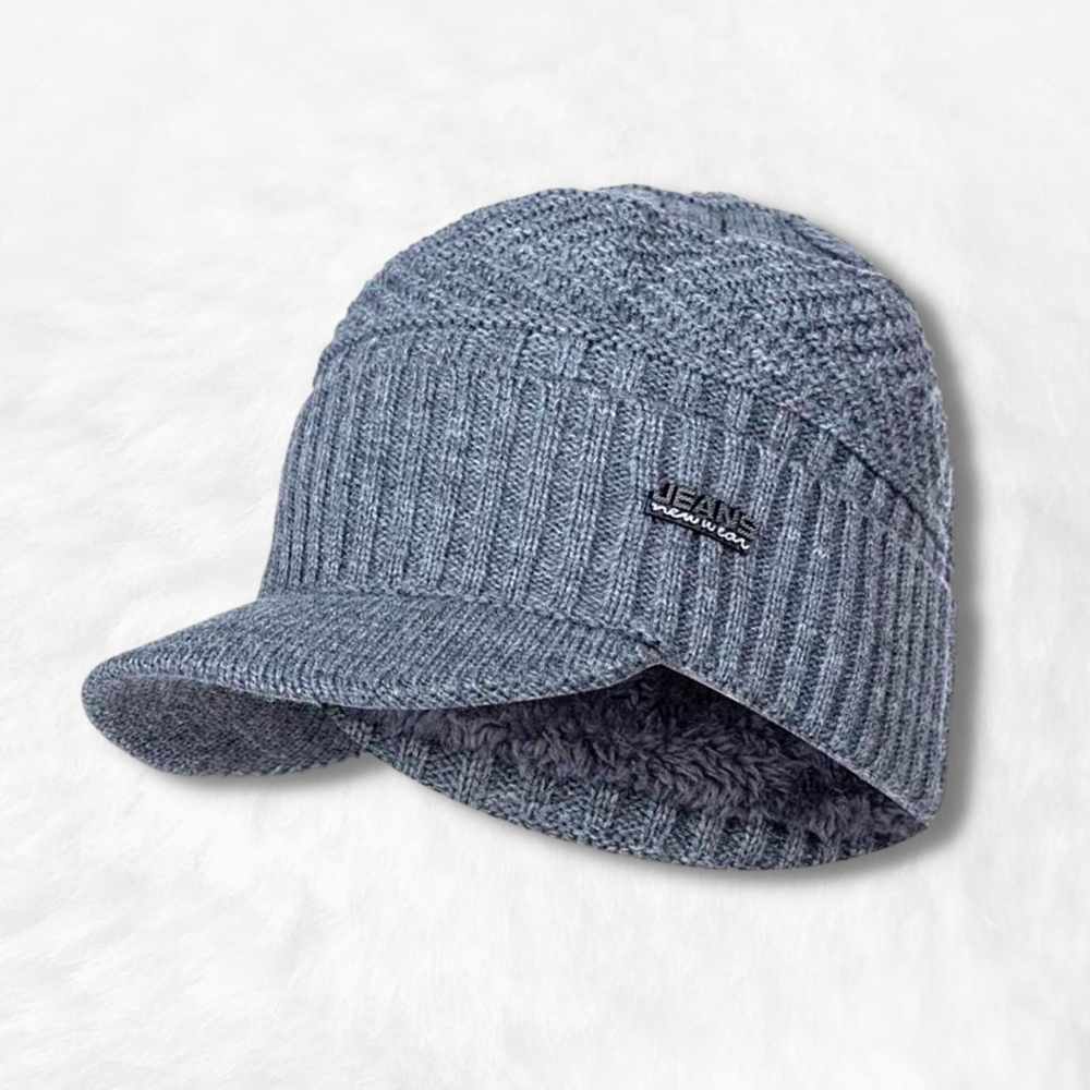 Bonnet Visière Gris.