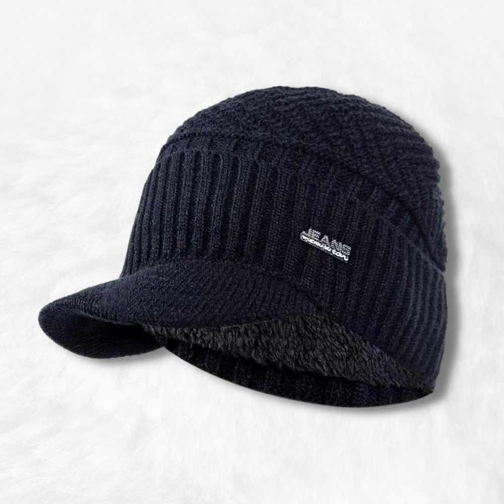 Bonnet Visière Noir.