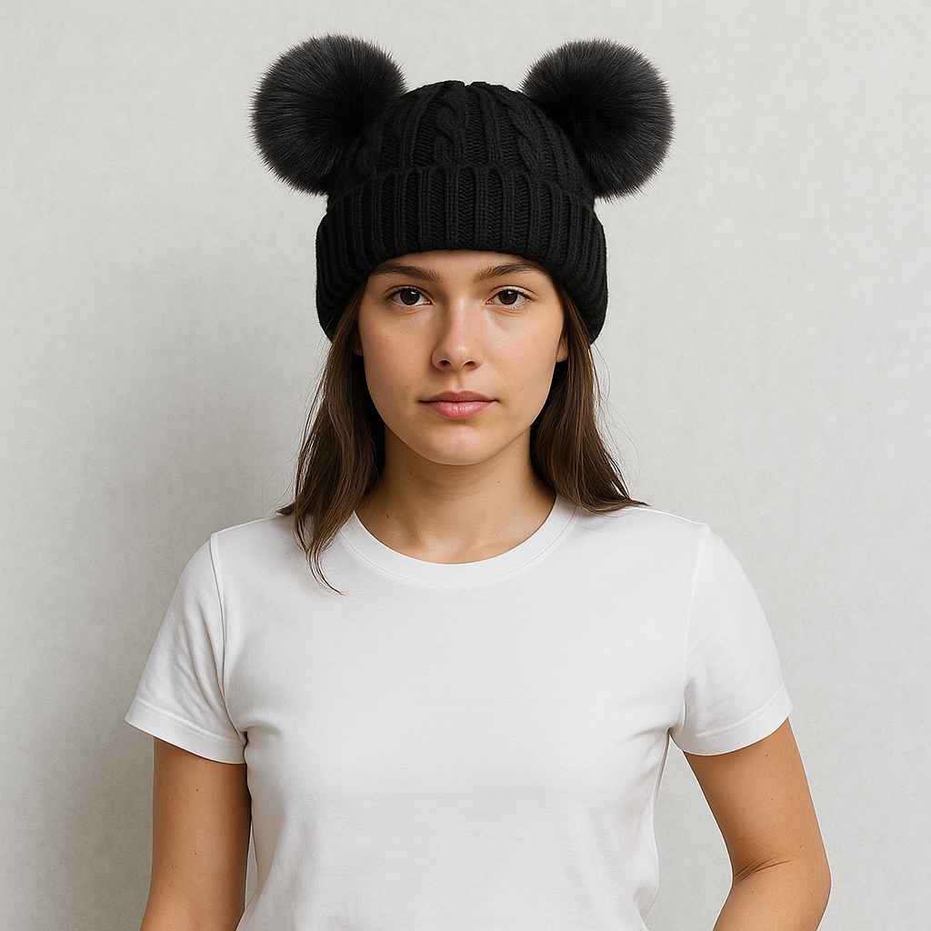 Une femme porte le Bonnet Femme Original