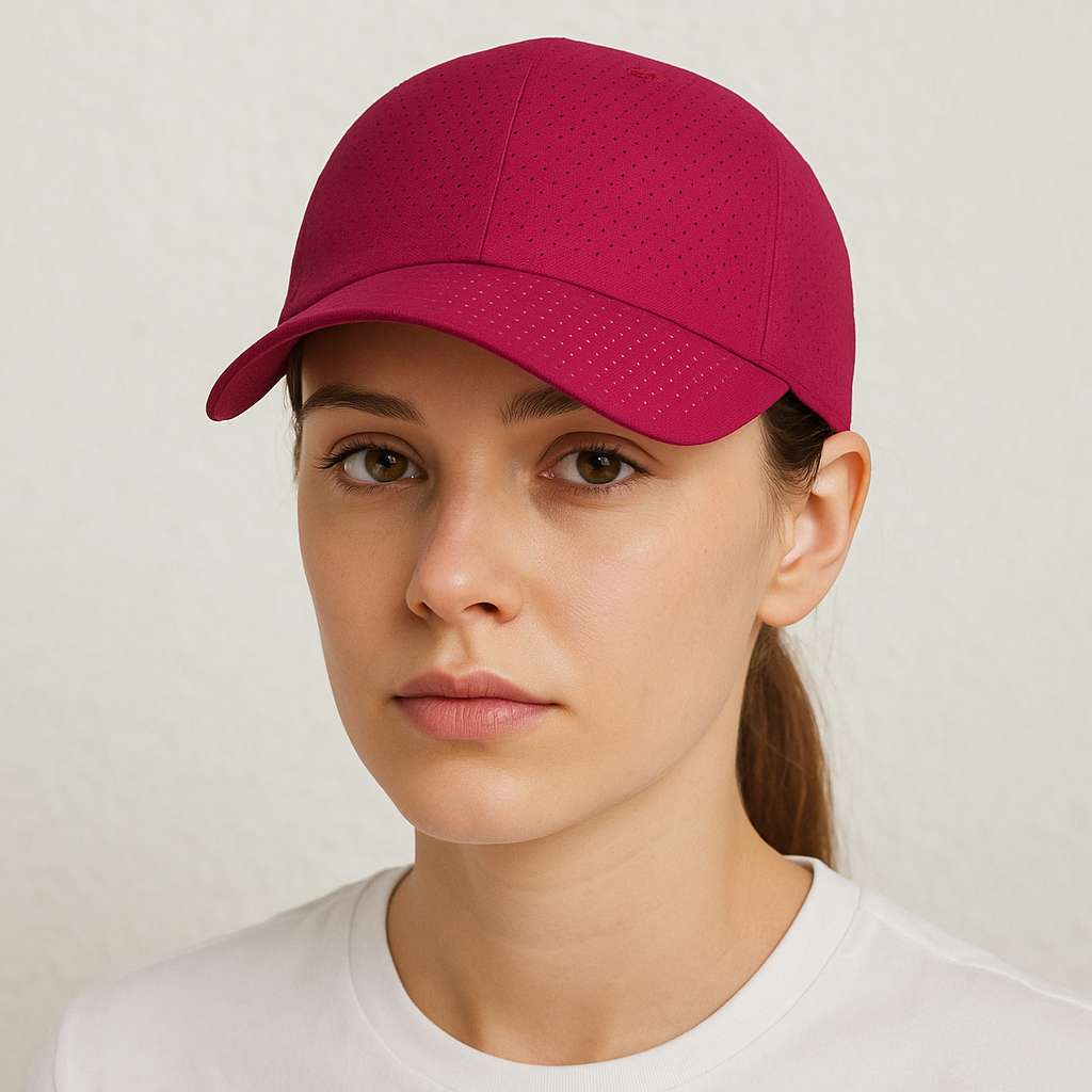 Une femme porte la Casquette Course à Pied Femme
