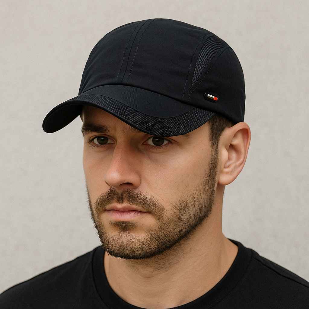 Un homme porte la Casquette Homme Sport
