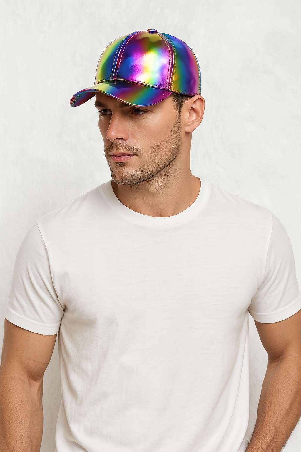 Un homme porte la Casquette Retour Vers le Future