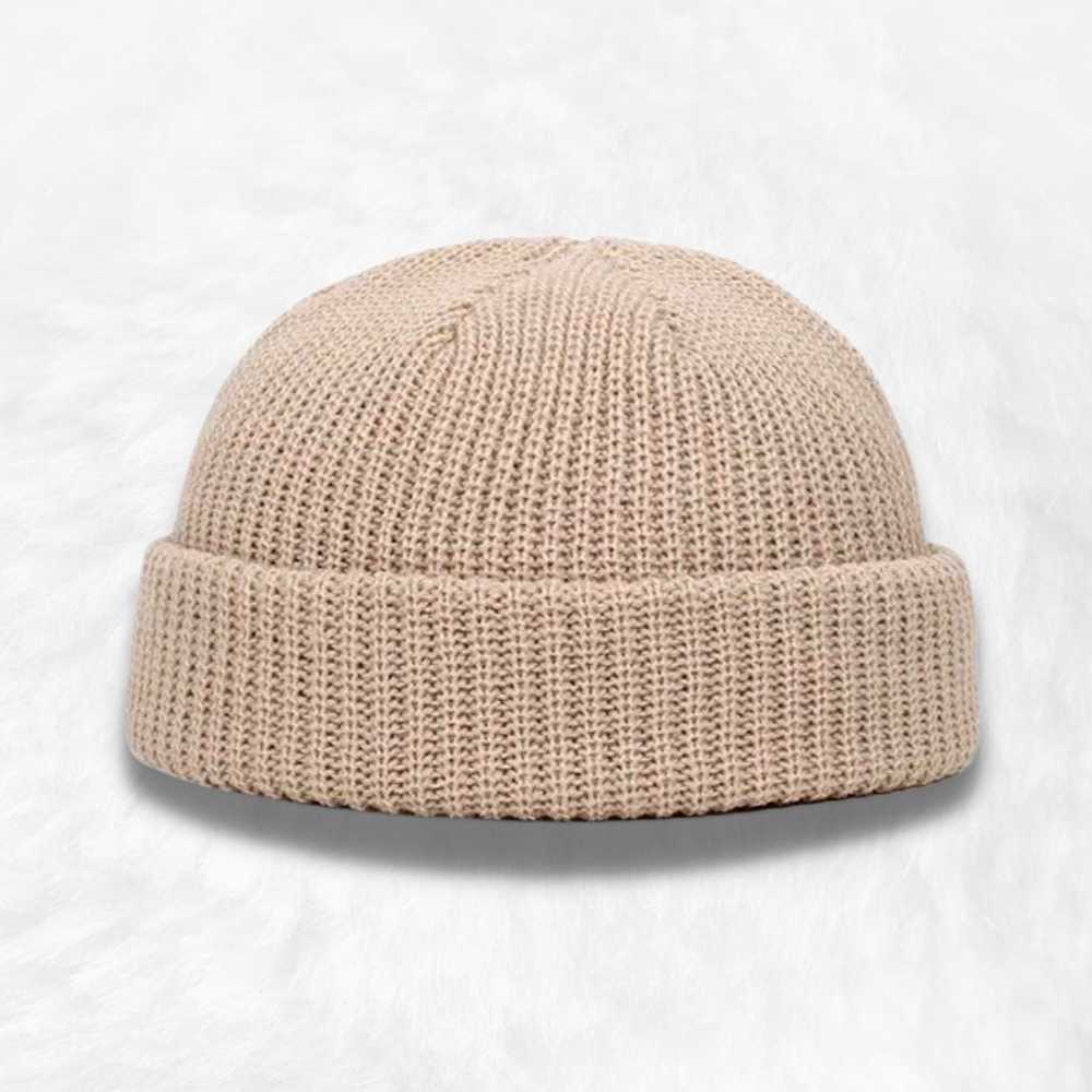 bonnet beige homme.