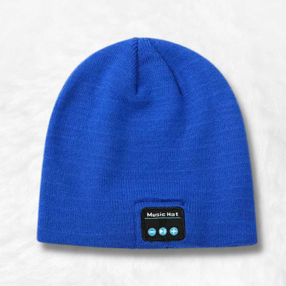 Bonnet Bluetooth bleu.
