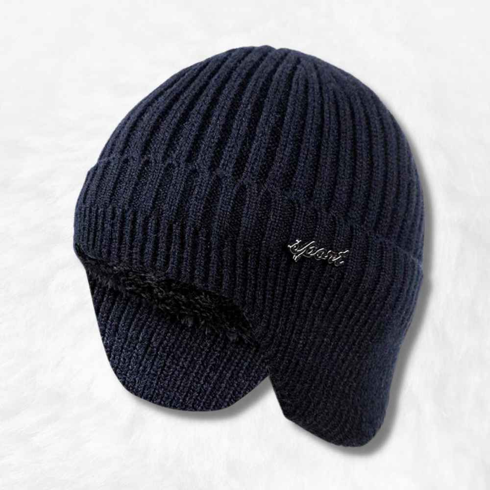 Bonnet Cache Oreille Noir.