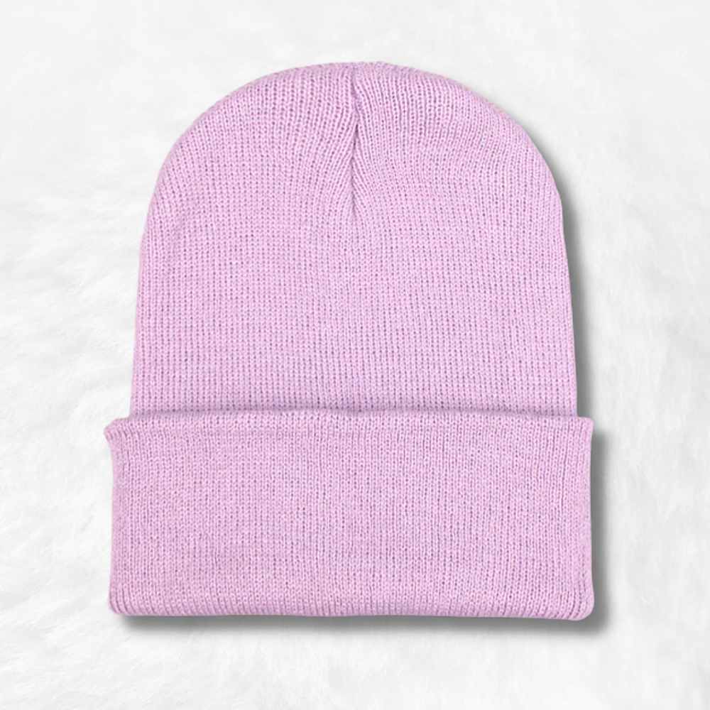 bonnet violet pastel femme.