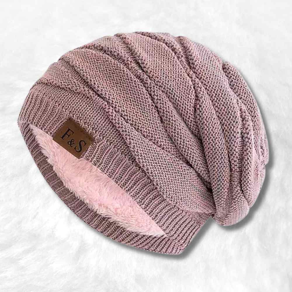 Bonnet Homme Long Tombant rose