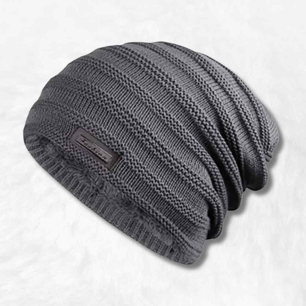 Bonnet Long Tricot gris