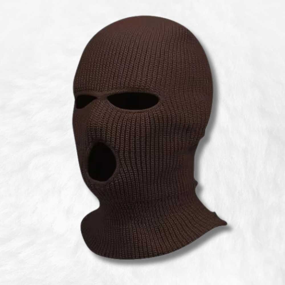 Cagoule Homme 3 Trous Marron