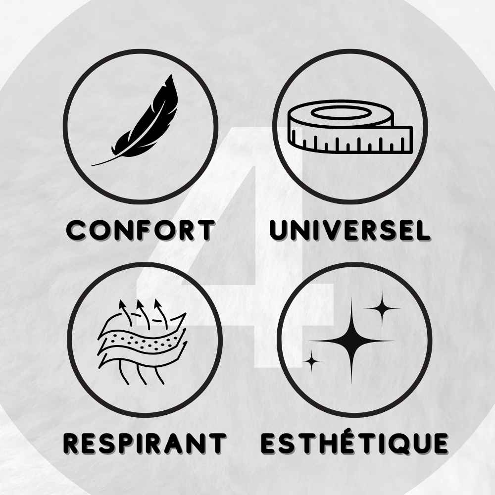 Les caractéristiques de la Cagoule Moto Grise Foncé