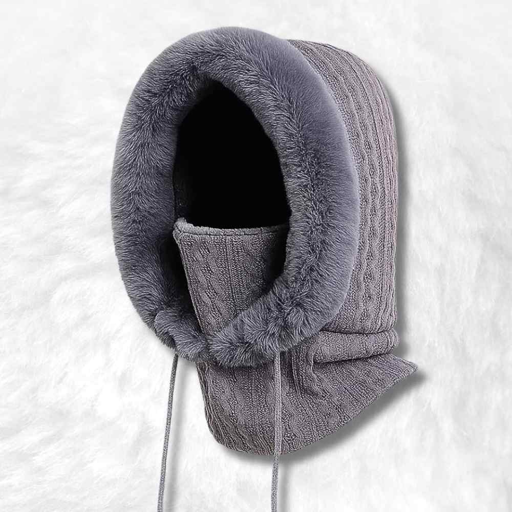 Cagoule Femme Hiver grise