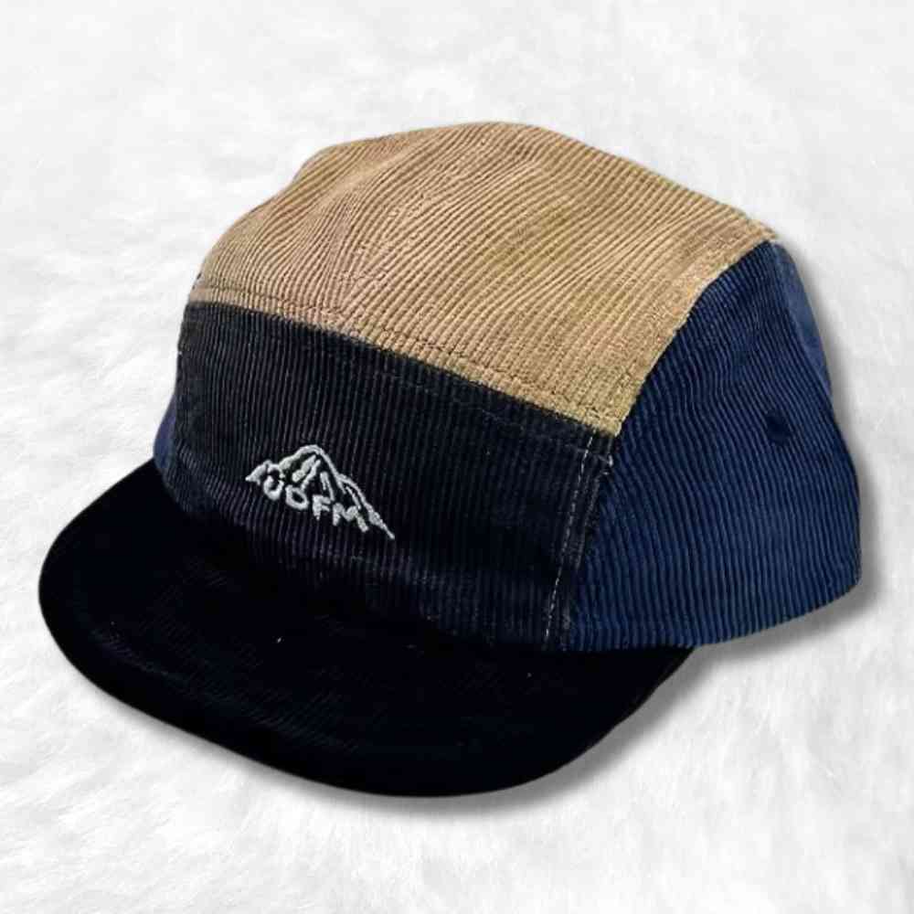Casquette 5 Panel Outdoors Velours noir