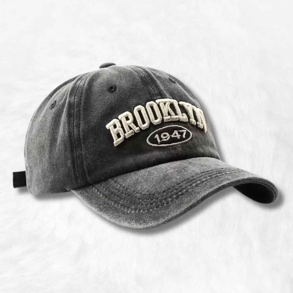 Casquette Américaine Brooklyn Noire
