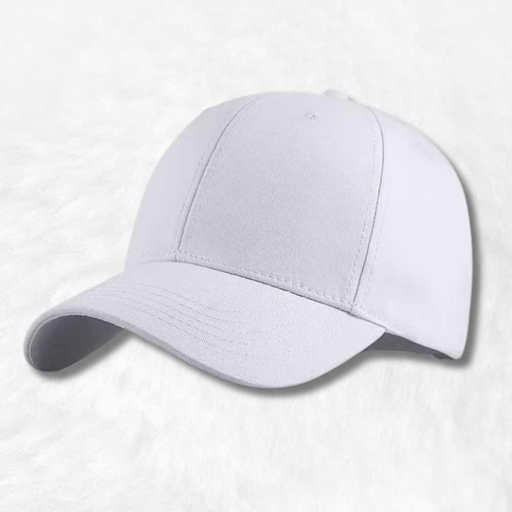 Casquette Grande Taille blanche