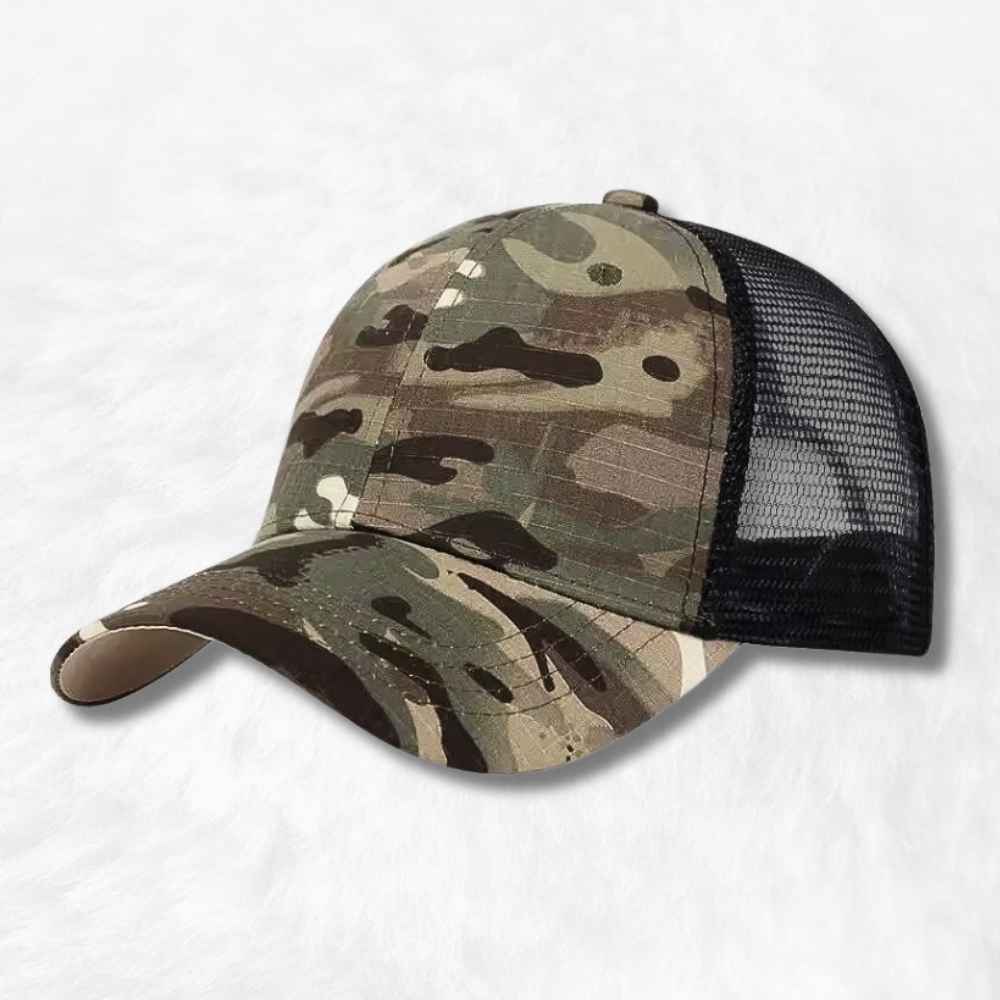 Casquette Militaire Trucker Camouflage
