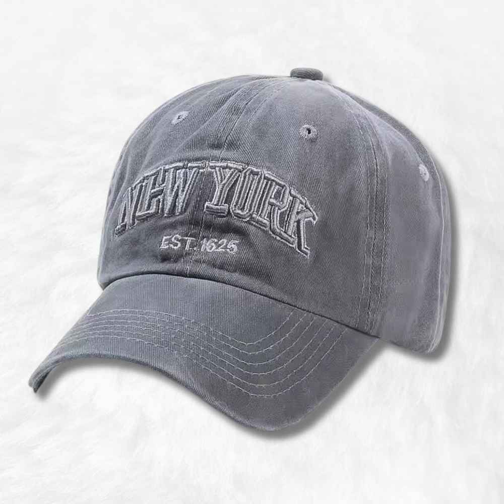 Casquette New York Grise