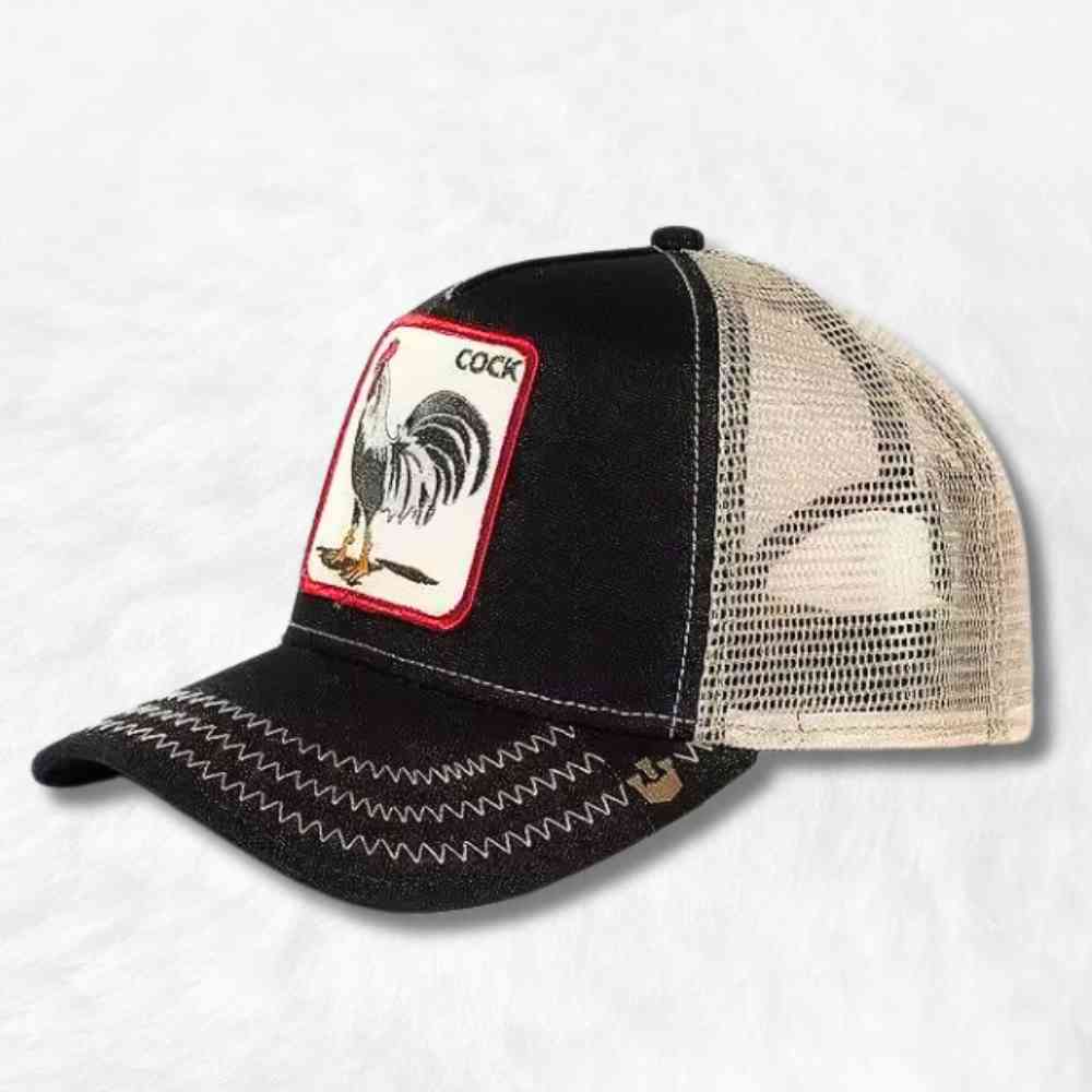 Casquette Trucker Coq