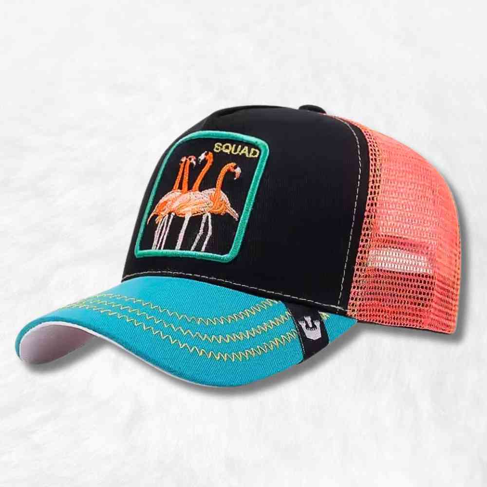 Casquette Trucker Flamant Squad