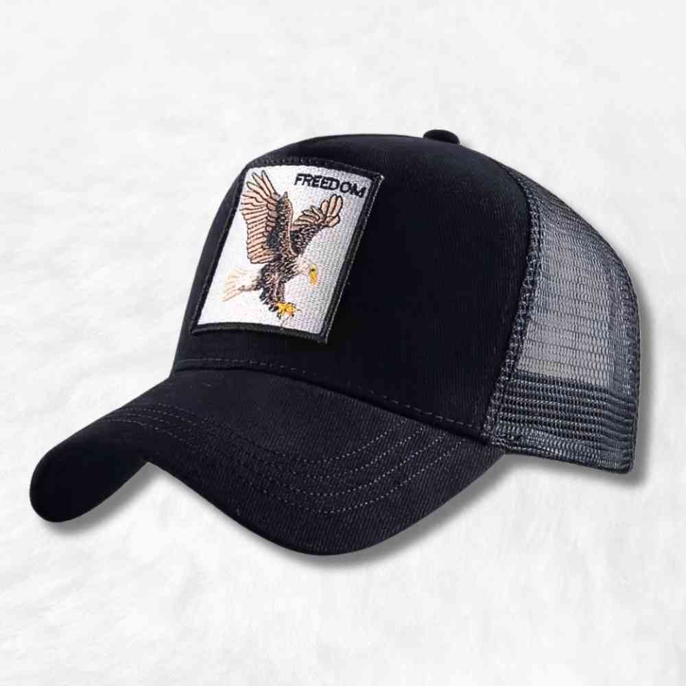Casquette Trucker Freedom noir