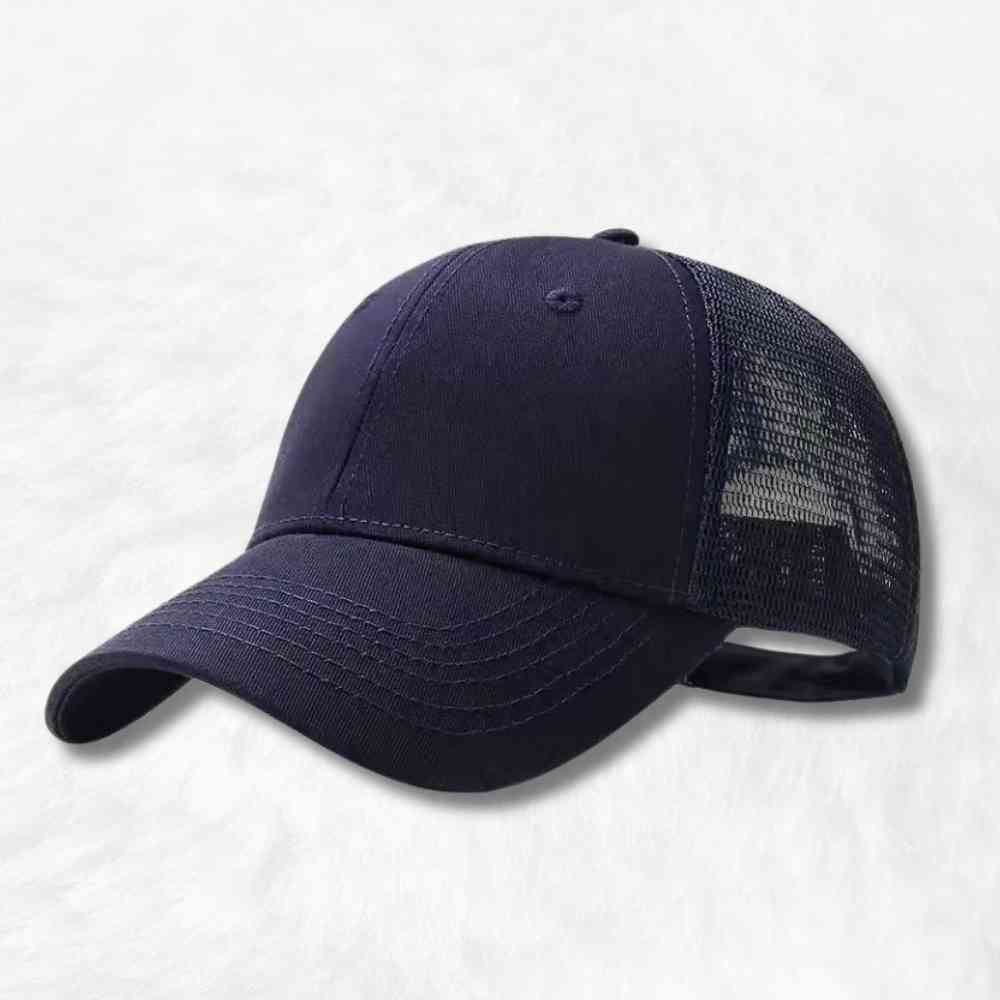Casquette Trucker Grande Taille bleu