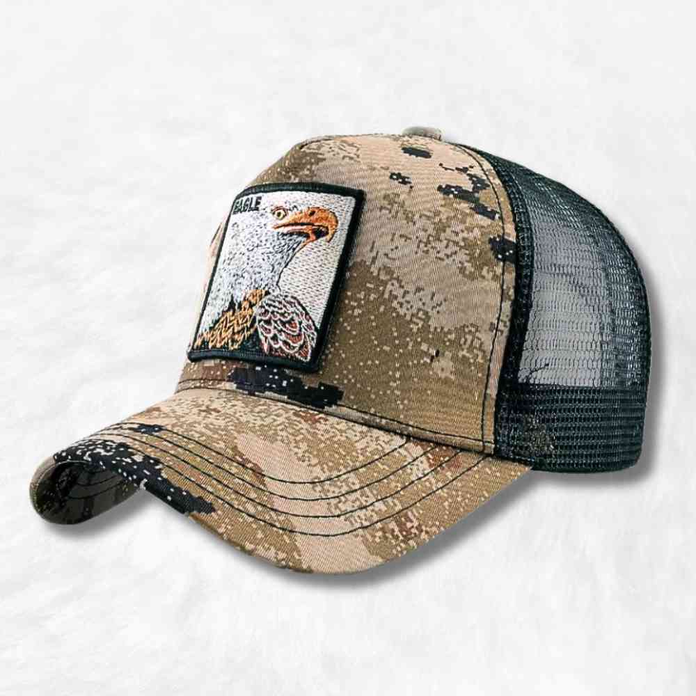 Casquette Trucker Homme Aigle camouflage
