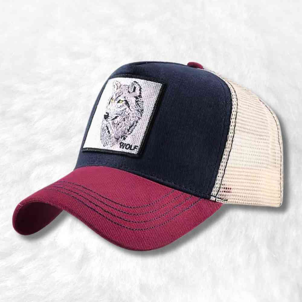 Casquette Trucker Homme Loup