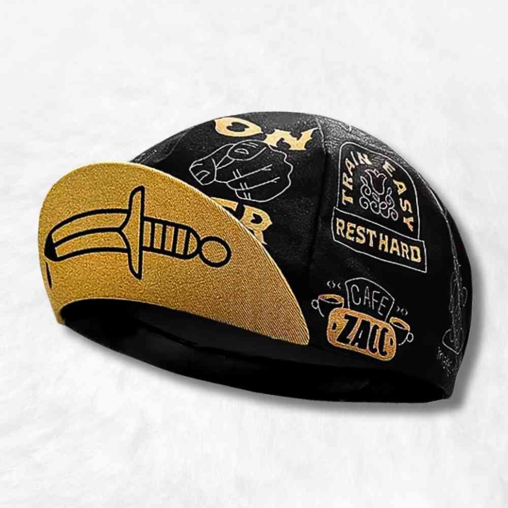 Casquette Vélo Gamer noir