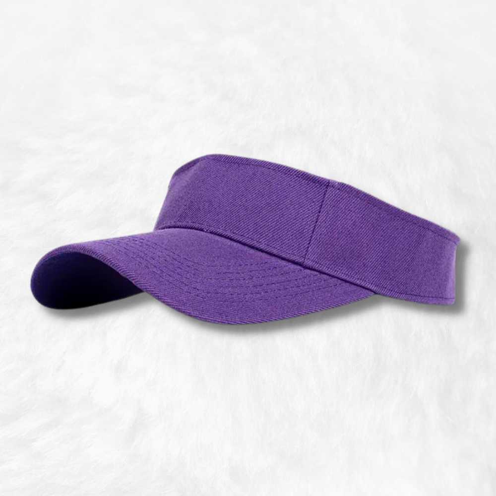 Casquette Visière Violet.