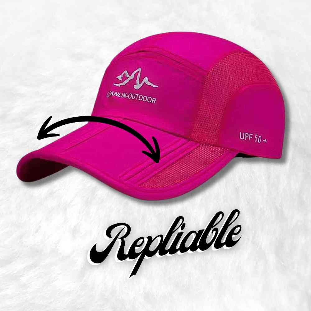 Casquette Montagne femme système pliable