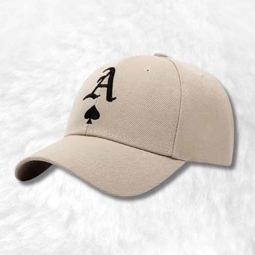 Casquette Poker AS beige