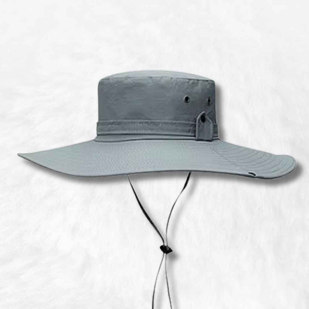Chapeau Anti-UV Gris