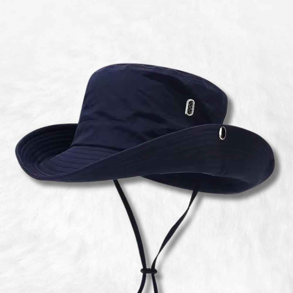 Chapeau Randonnée Anti UV Bleu