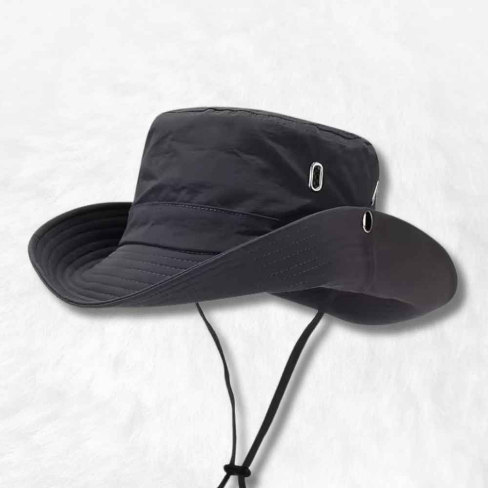 Chapeau Randonnée Anti UV Gris