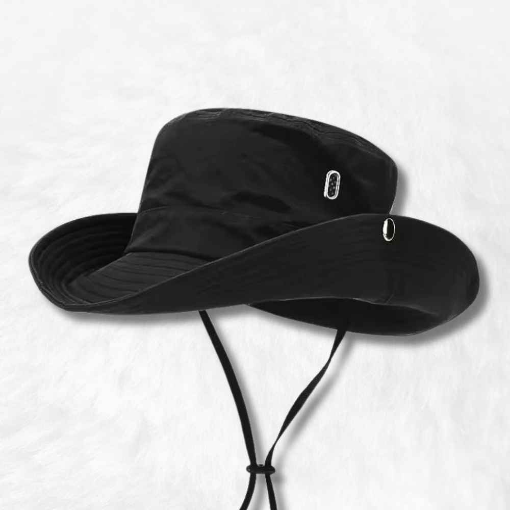 Chapeau Randonnée Anti UV noir