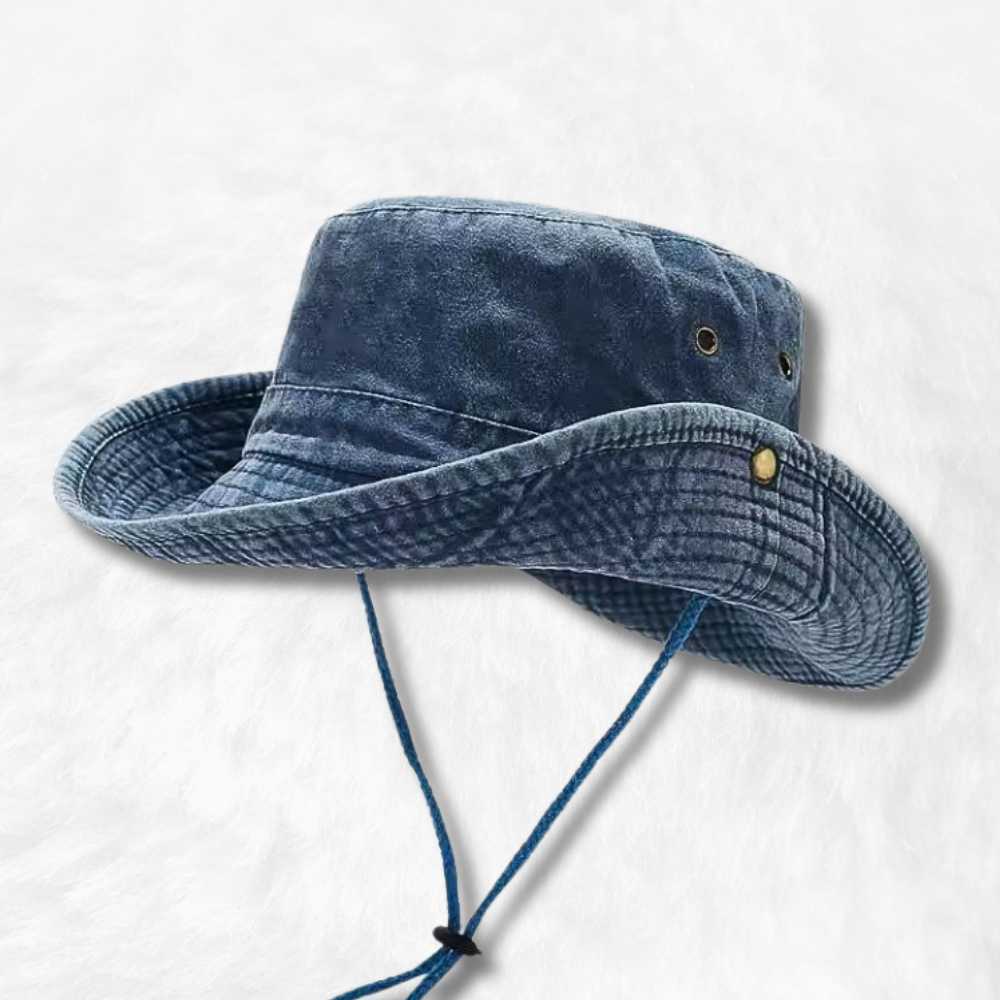 Chapeau Aventurier Bleu