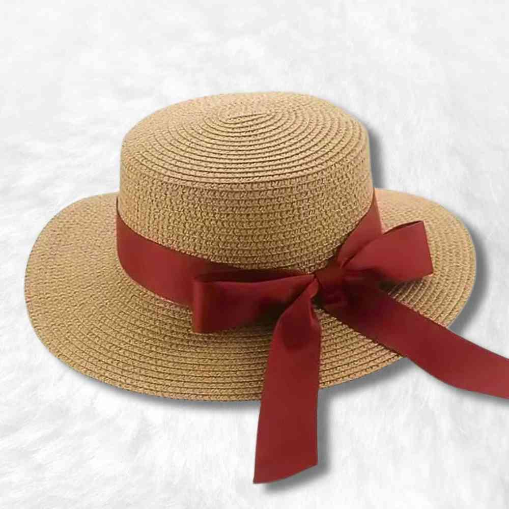 Chapeau de Paille Femme Chic beige