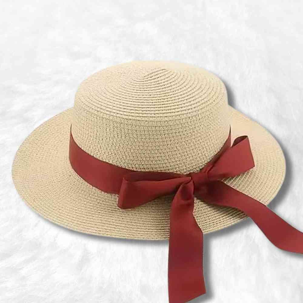 Chapeau de Paille Femme Chic crème