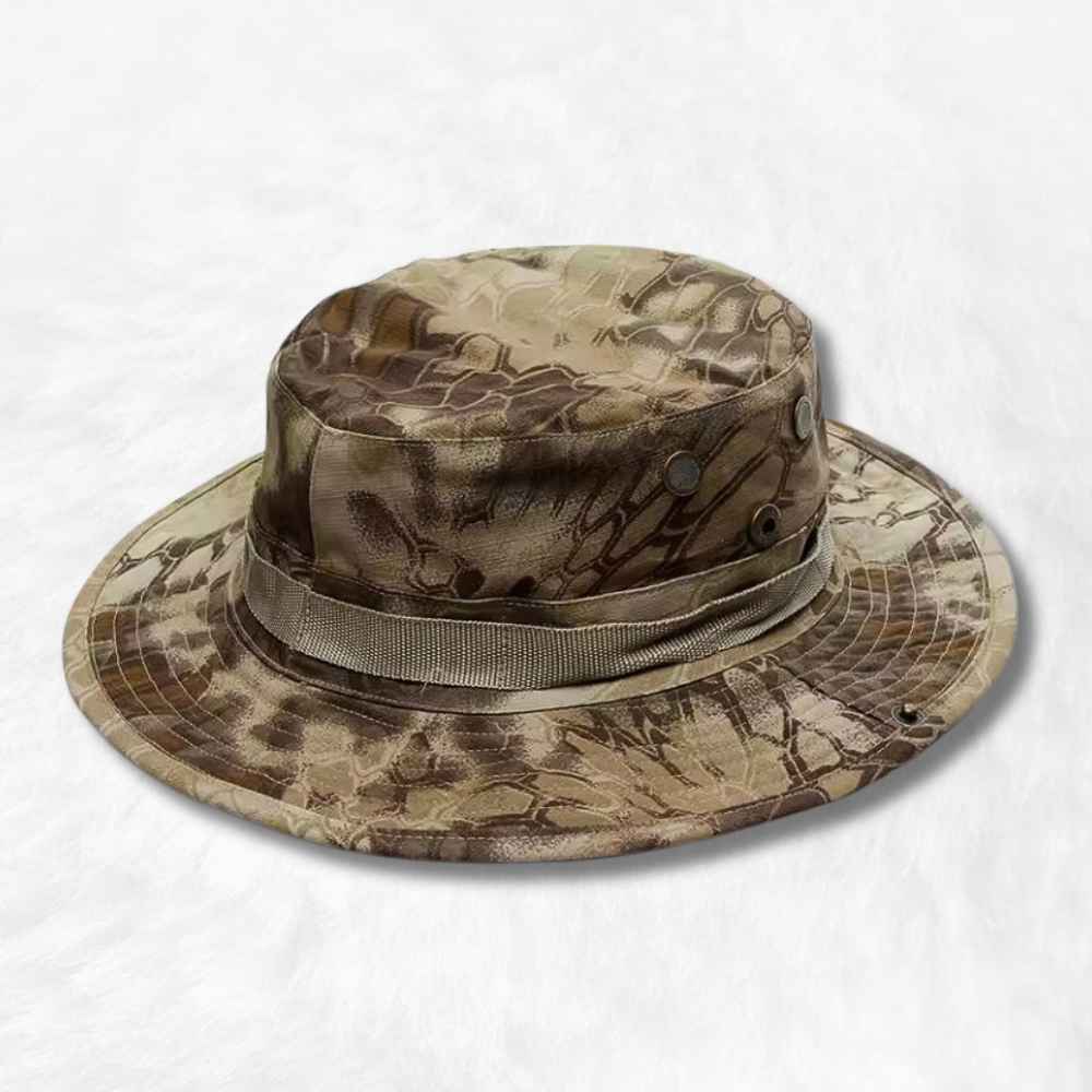 Chapeau Militaire Crocodile Beige