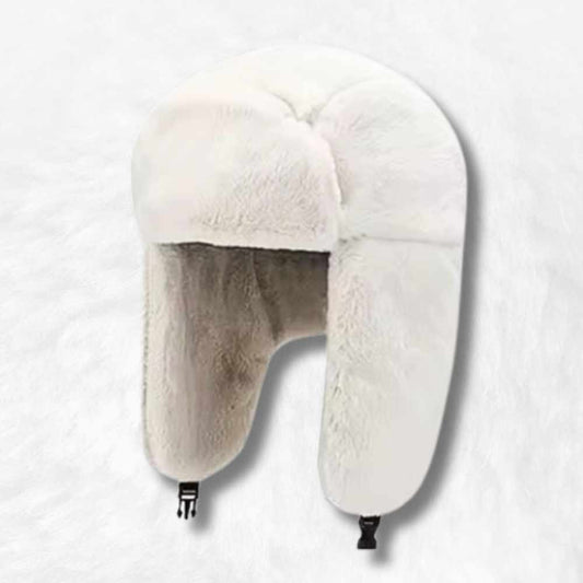 Chapka Femme grand froid blanc