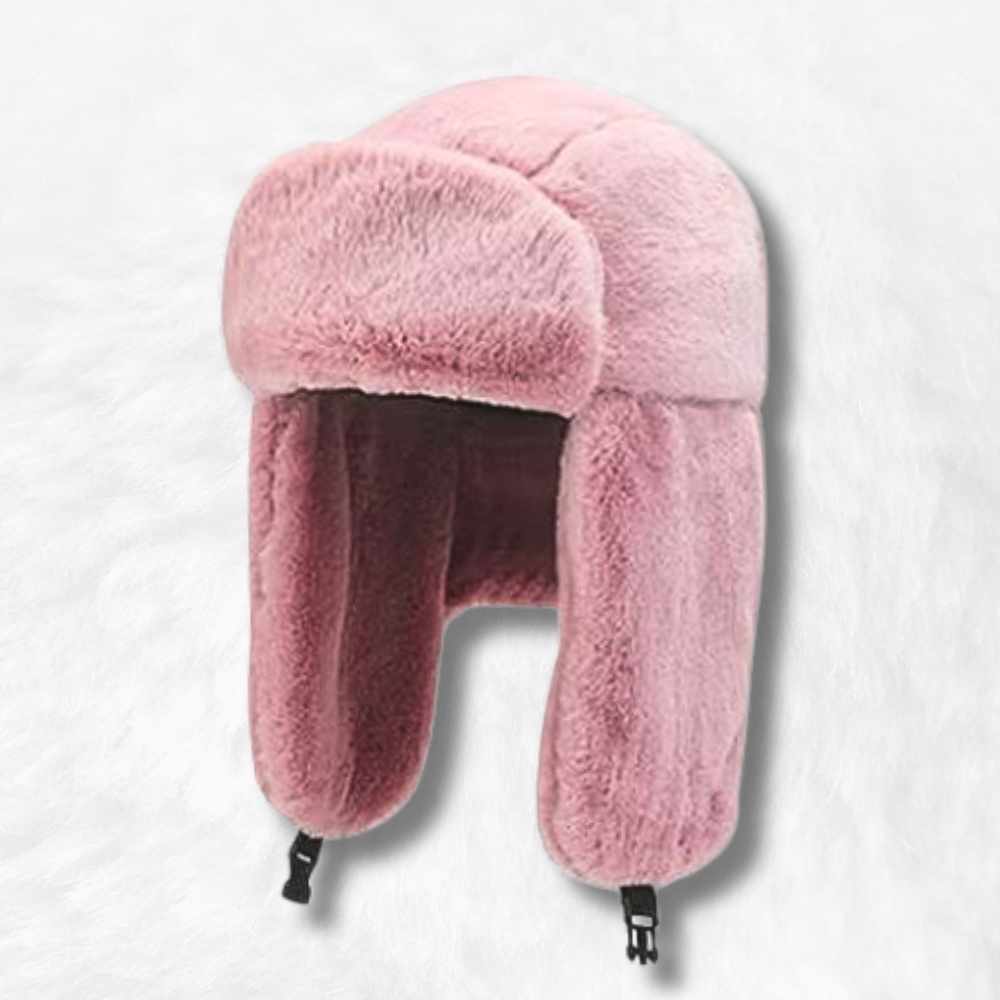 Chapka Femme grand froid rose