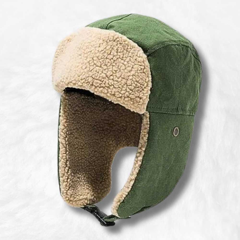 Chapka Trappeur Verte
