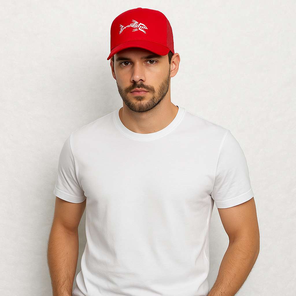 Casquette Pécheur poisson rouge !