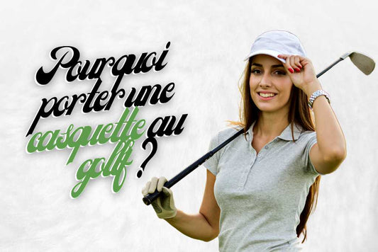 Une casquette femme pour jouer au golf.